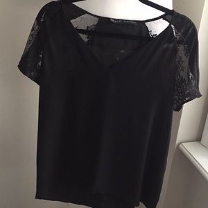 Lace/Silk Top